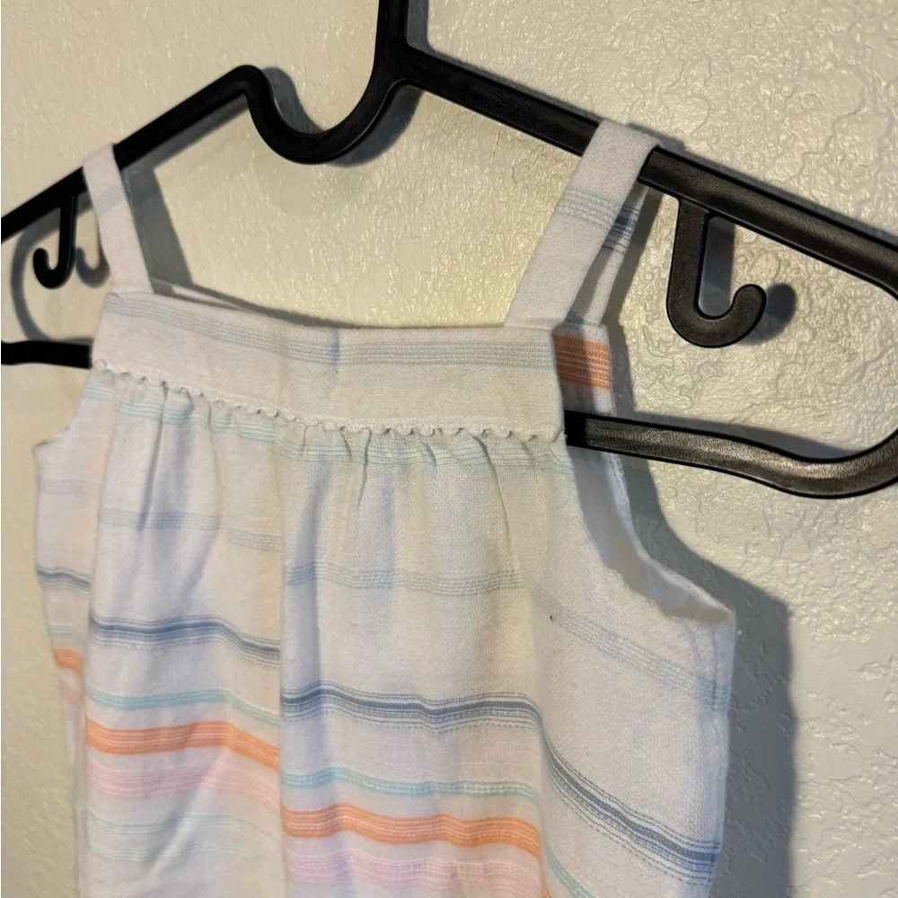 Ralph Lauren Multi-Color Striped Onsie Jumpsuit Snap Closure 24MOS NEW